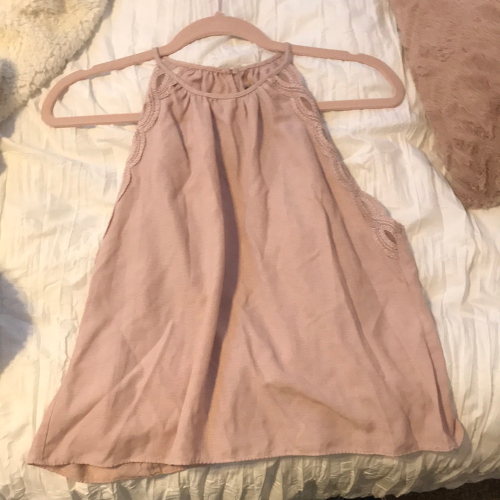 Kendall and Kylie pink tank top